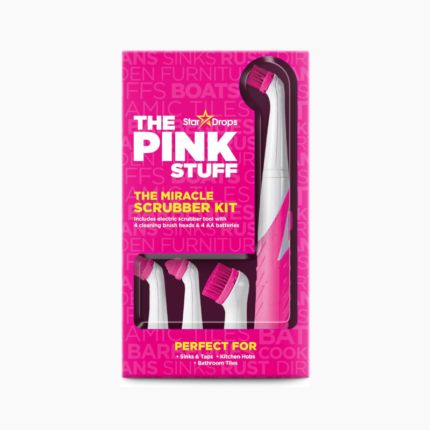 Stardrops - The Pink Stuff - The Miracle Scrubber Kit - 4 Cleaning Brush Heads